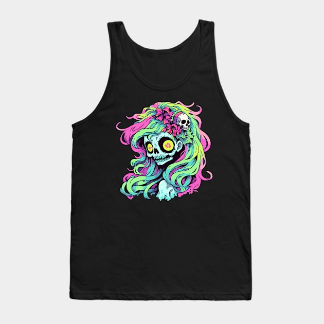 zombie girl Tank Top by lets find pirate